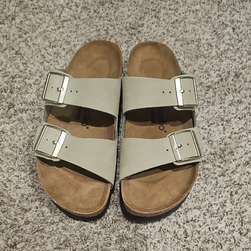 Birkenstock Women's Platform Sandals - Sage Color